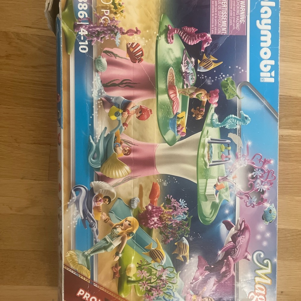 Playmobil Underwater Adventure Playset - Pink and Green